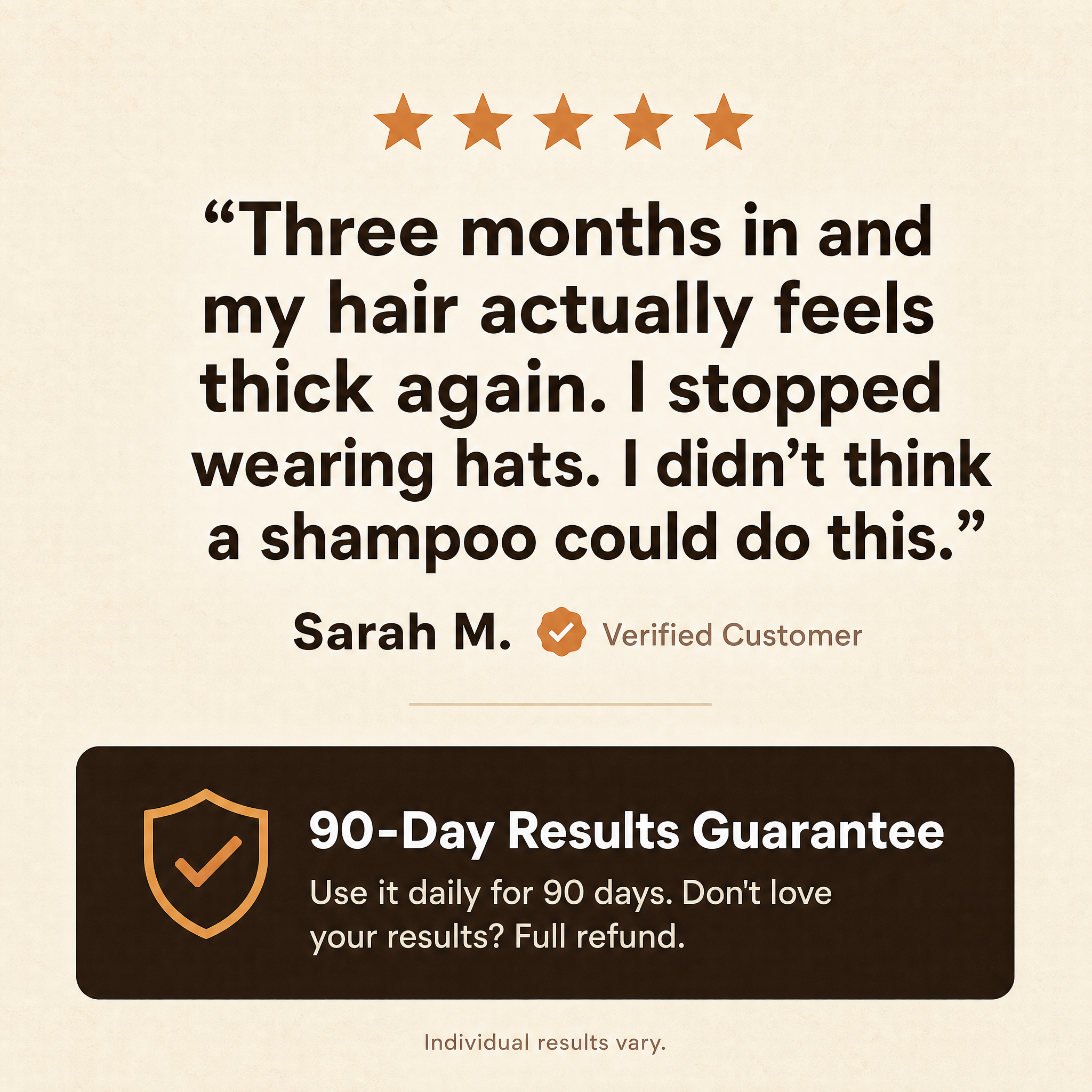 Hair Growth Thickening Caffeine + Niacinamide Shampoo